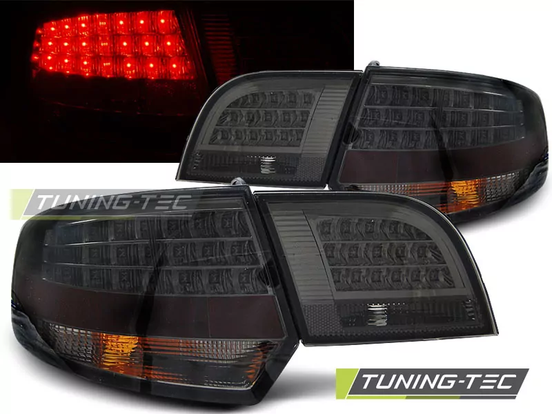 Led Tail Lights Smoke Fits Audi A3 8p 04-08 Sportback