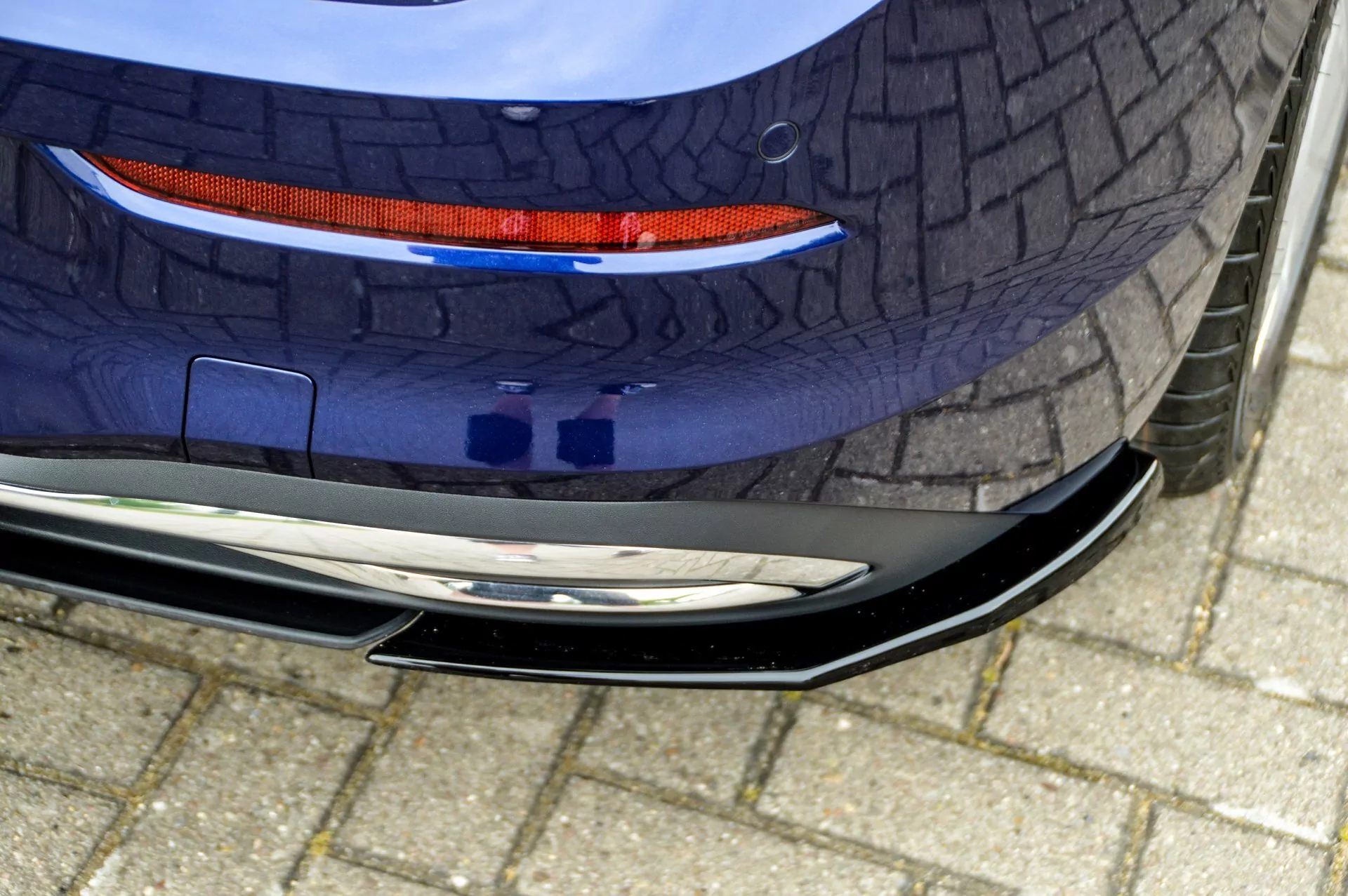 Heckansatz Seitenteile aus ABS für VW Golf 8