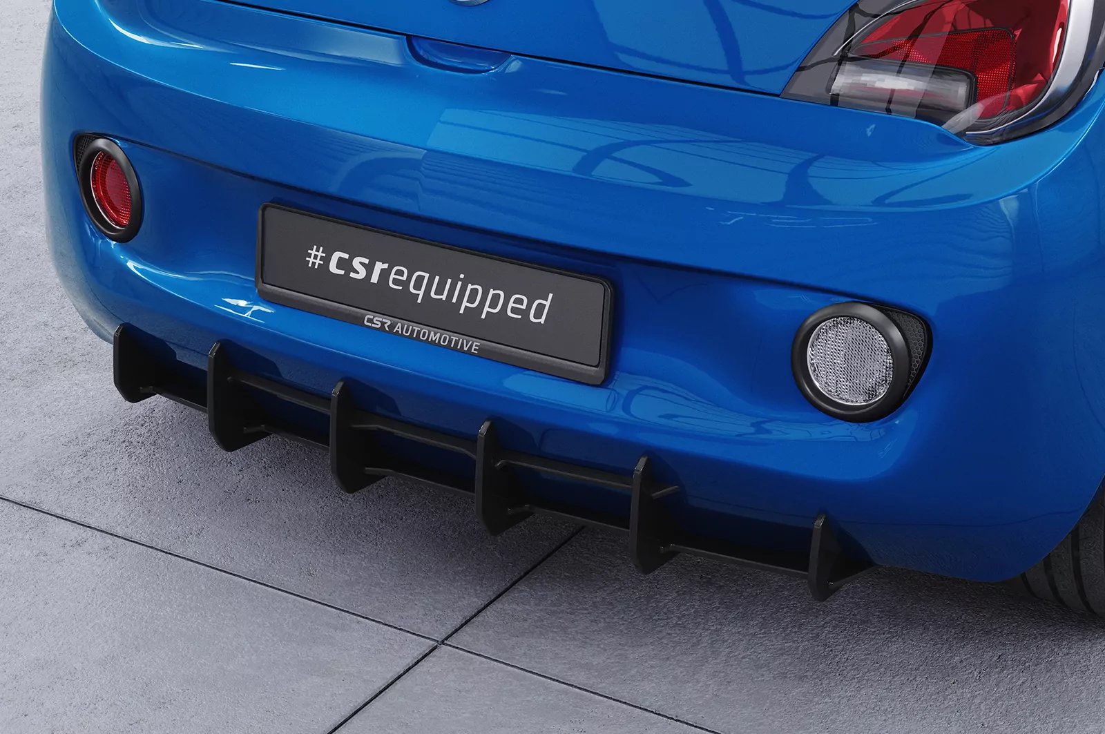 Racing Diffusor / Heckansatz für Opel Adam HA363