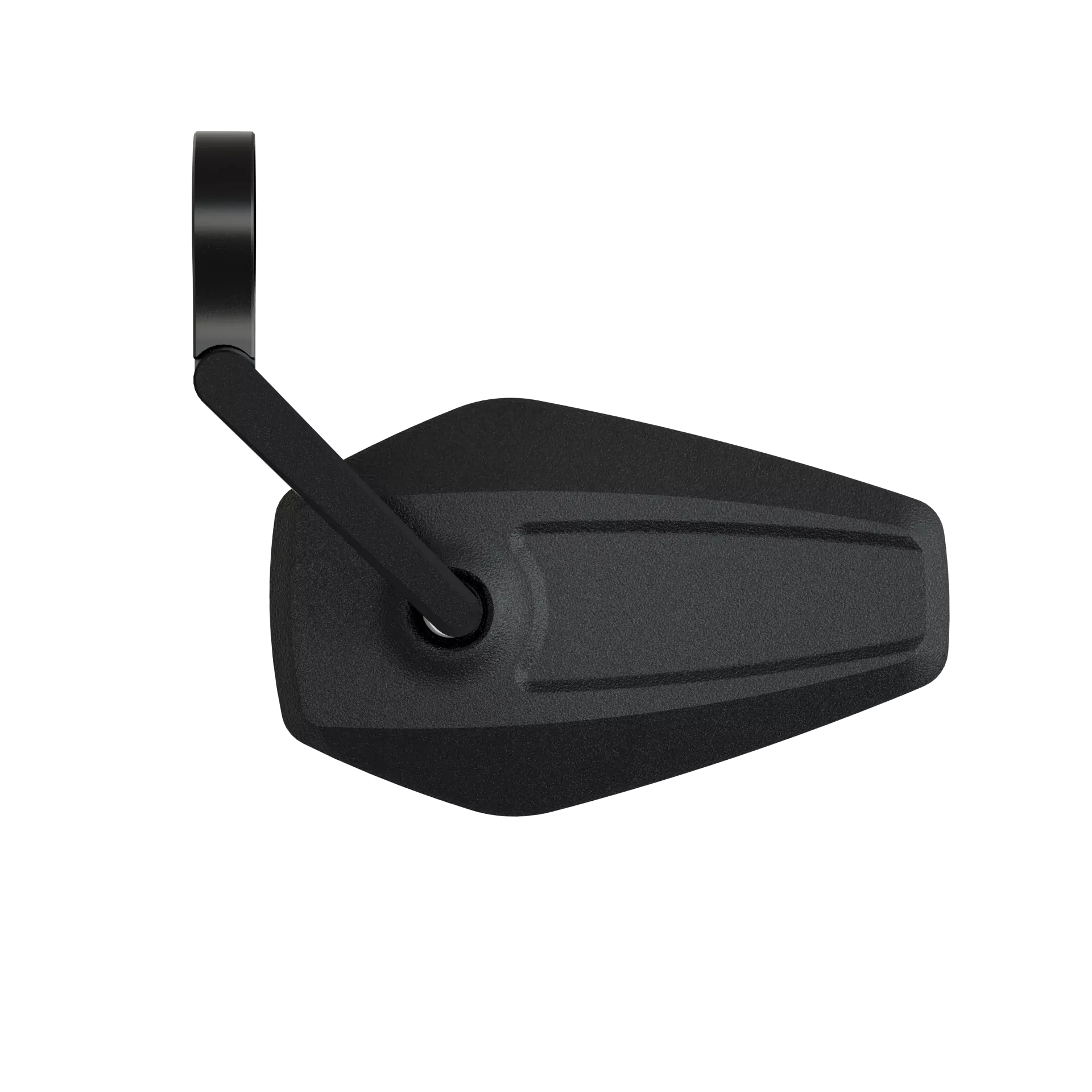 HIGHSIDER smart Lenkerendenspiegel Booster 2 Schwarz Kurz (1Stck.)