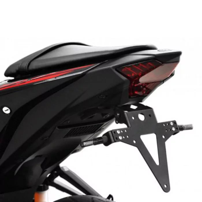 Kennzeichenhalter Yamaha Yzf R3 320, 15-18, Mt 03, 16-18, Verstellbar, Inkl. Reflektorhalter