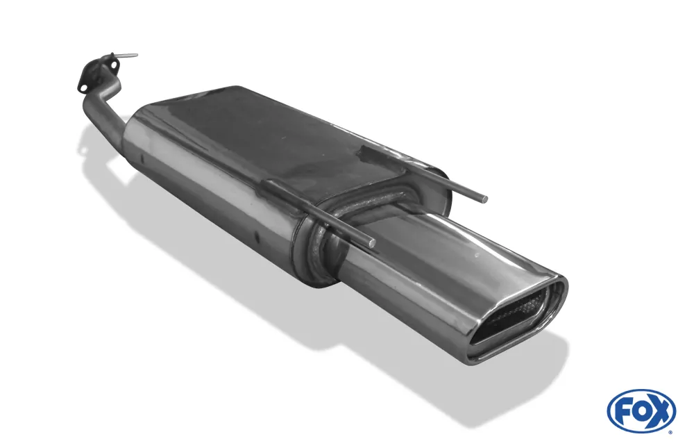 Honda Accord V/ Rover 620 Si  Endschalldämpfer - 160x80 Typ 53