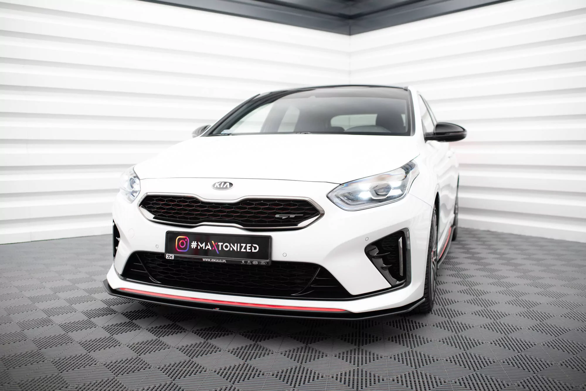 Street Pro Front Ansatz Für Für Kia Ceed GT Mk3 / Proceed Mk1