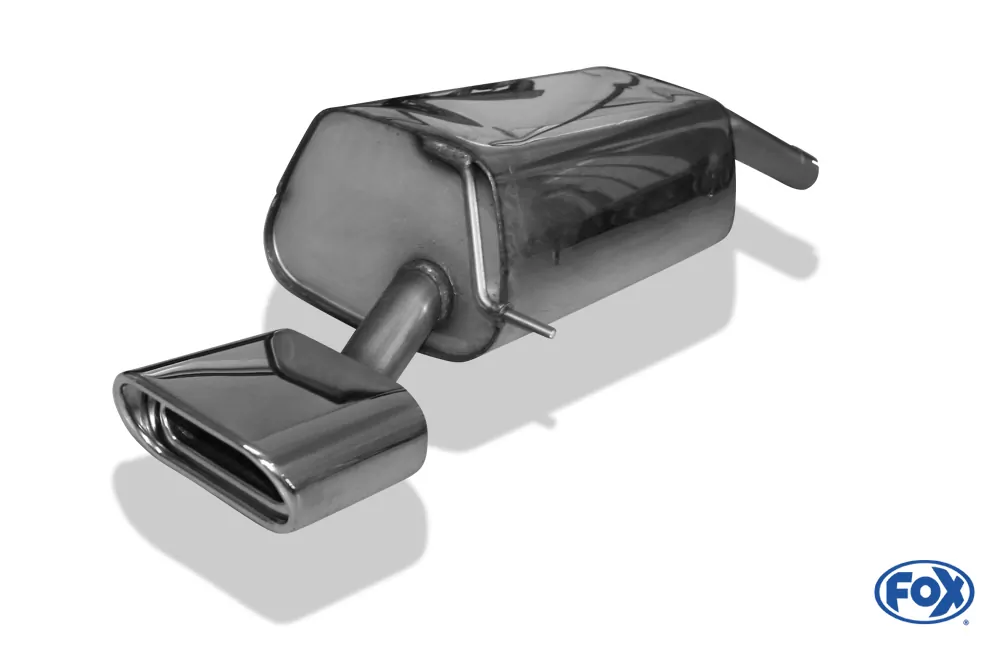 Mazda 2 DY  Endschalldämpfer - 150x70 Typ 53