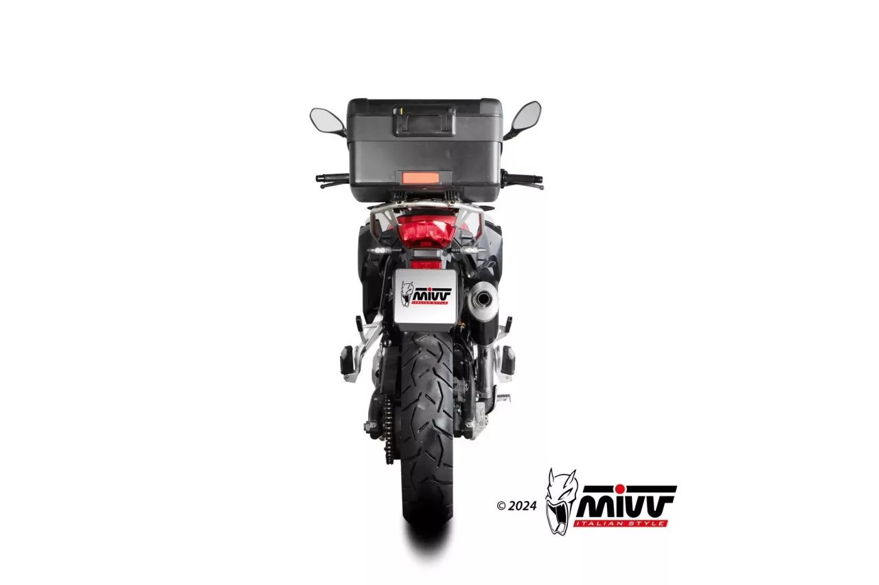 MIVV DAKAR Edelstahl Schwarz BMW F 750 GS 18-24