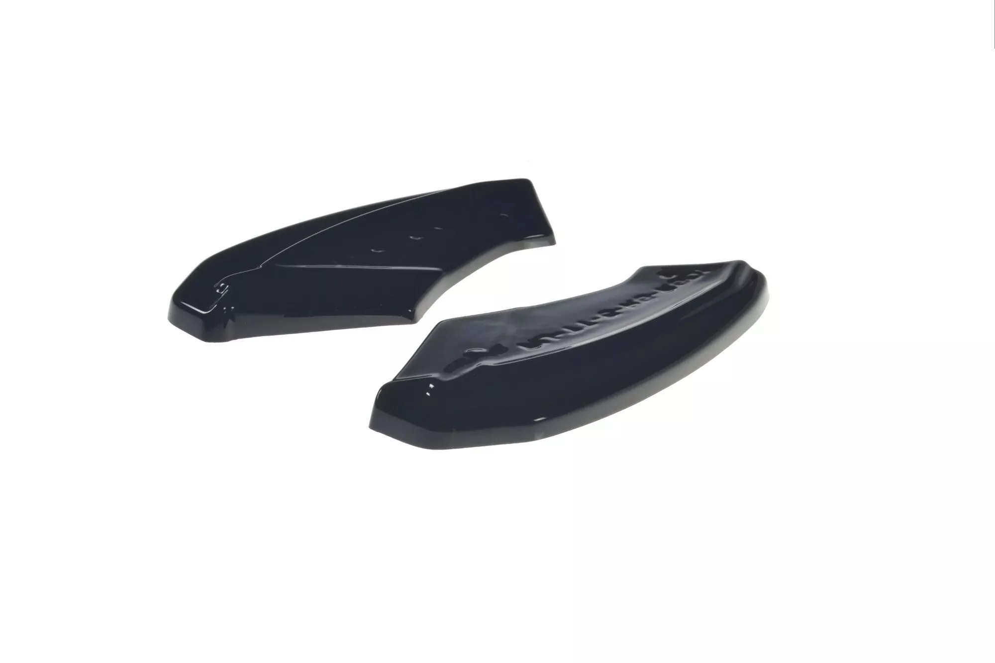 Heck Ansatz Flaps Diffusor Passend Für Diffusor Passend Für Audi TT Mk3 (8S) RS  Schwarz Hochglanz Schwarz Hochglanz