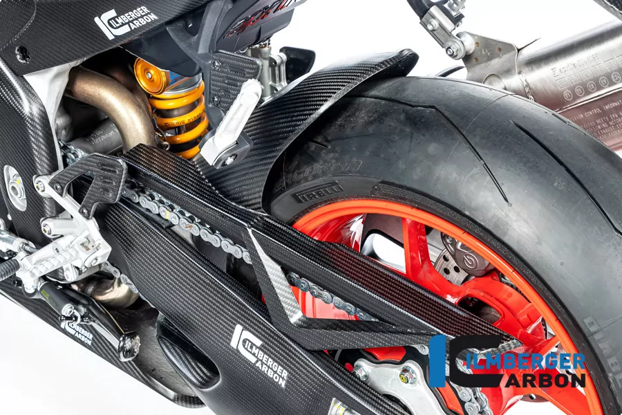 Ilmberger Carbon Kotflügel hinten matt für Aprilia RSV4 / Tuono V4 2021-