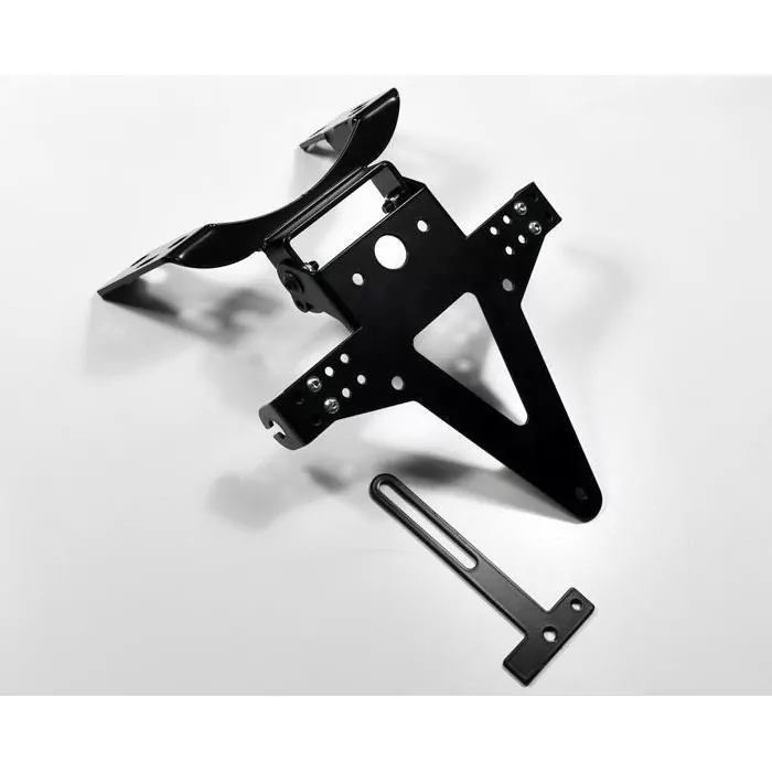 Kennzeichenhalter Suzuki Gsx-r 1000, Bj. 05-06, Verstellbar, Schwarz, Inkl. Reflektorhalter