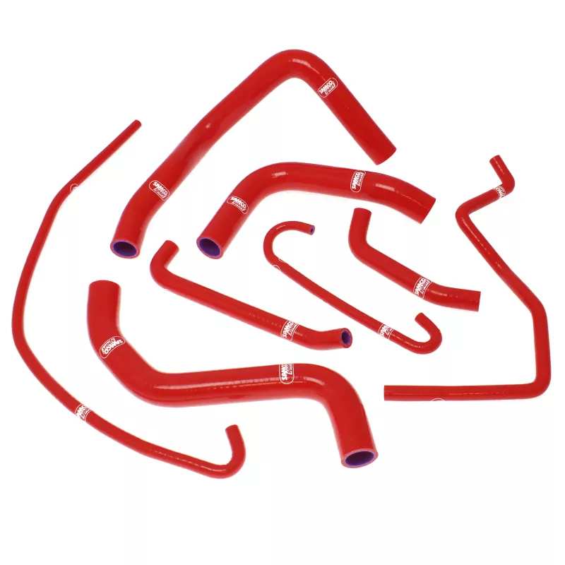 SAMCO SPORT Siliconschlauch Kit rot für Suzuki GSXR600 GSXR750 Modelljahr 2011-2022