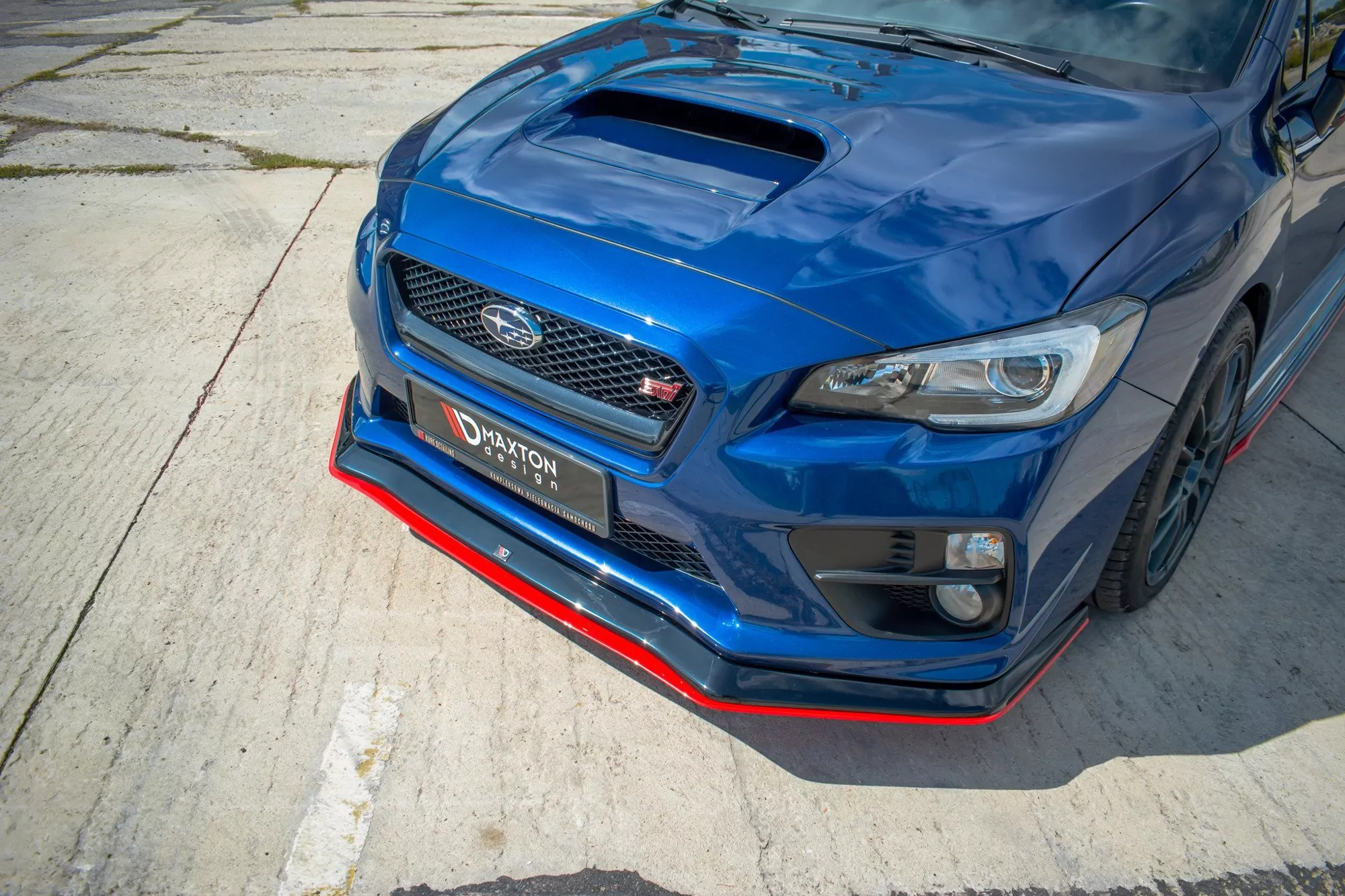 Front Ansatz Passend Für V.3 SUBARU  WRX STI