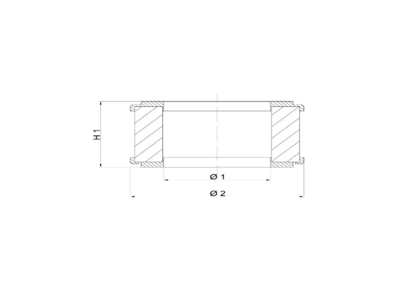 BMC - Sportluftfilter Zylindrisch Universal
