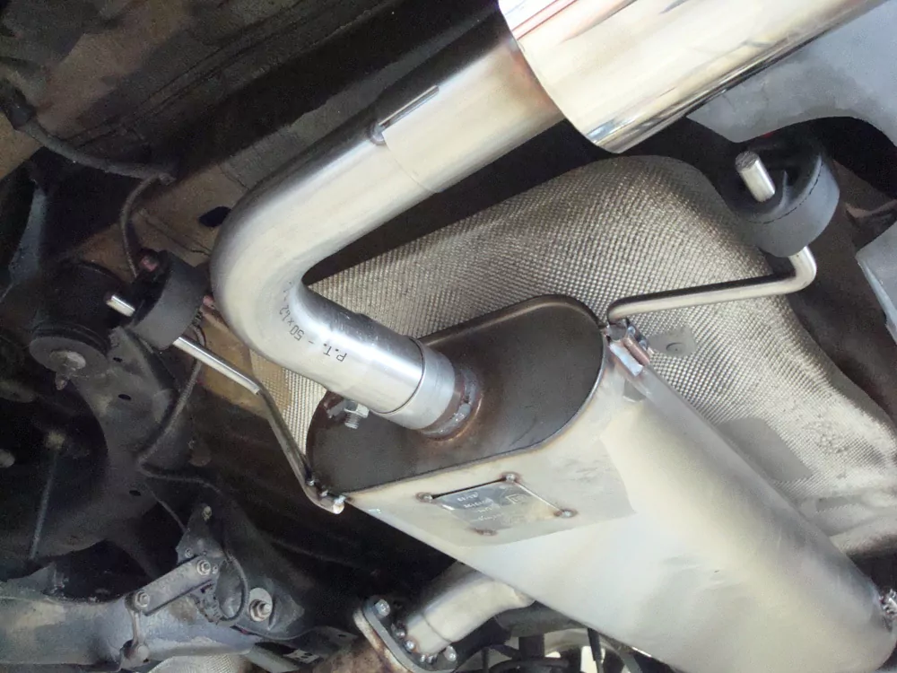 Mazda 6 - GJ Limousine  Endschalldämpfer quer Ausgang rechts/links - 1x100 Typ 16 rechts/links