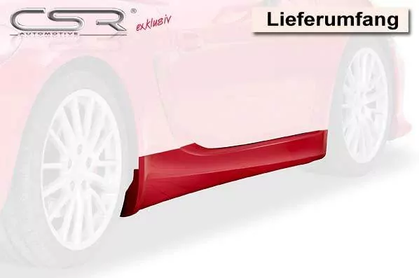 Seitenschweller für Porsche Boxster Cayman 981 / 982 SS386