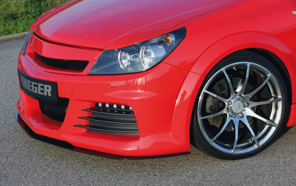 Rieger Lufteinlassblenden für Opel Astra H GTC | 3-tür. 03.05- Aufpreis gegenüber ABS-Version