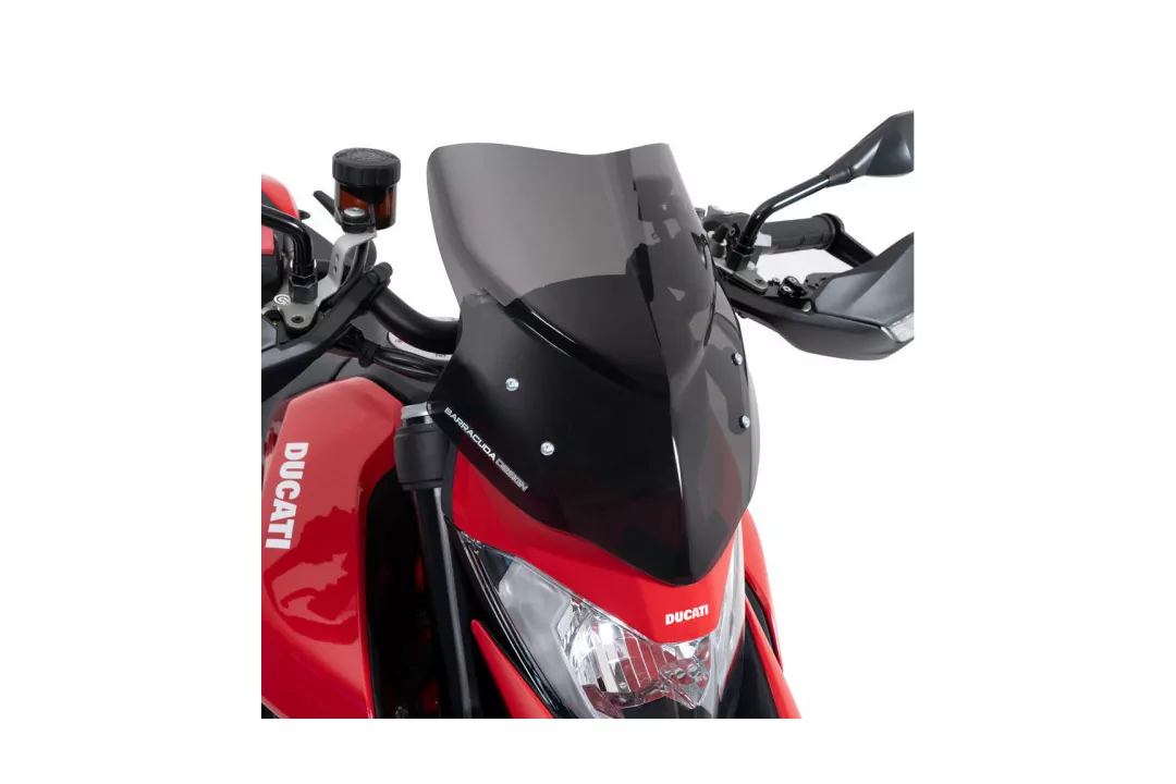 Barracuda Windschild Aerosport Plexiglas für Hypermotard 950 2020 -