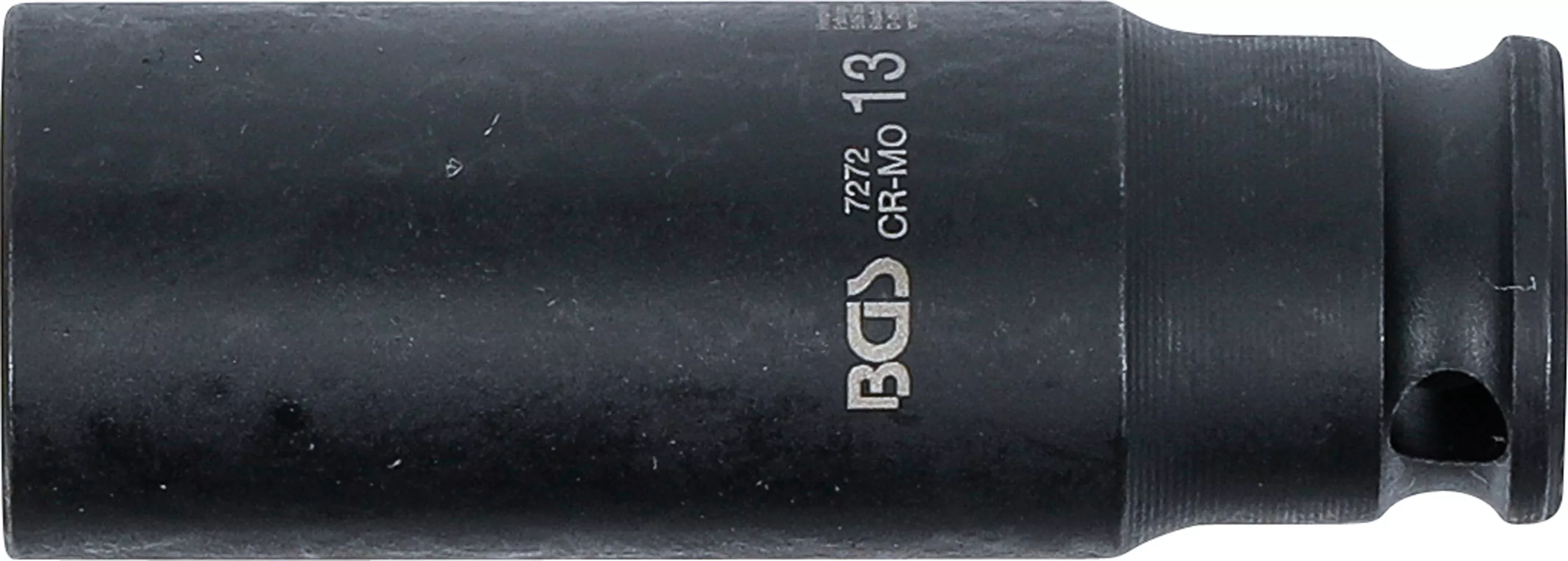 Kraft-Steckschlüssel-Einsatz Sechskant, tief | Antrieb Innenvierkant 6,3 mm (1/4") | SW 13 mm