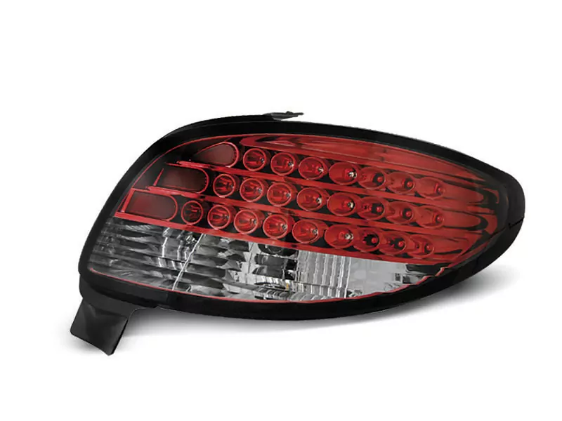 Peugeot 206 10.98- Red White Led 