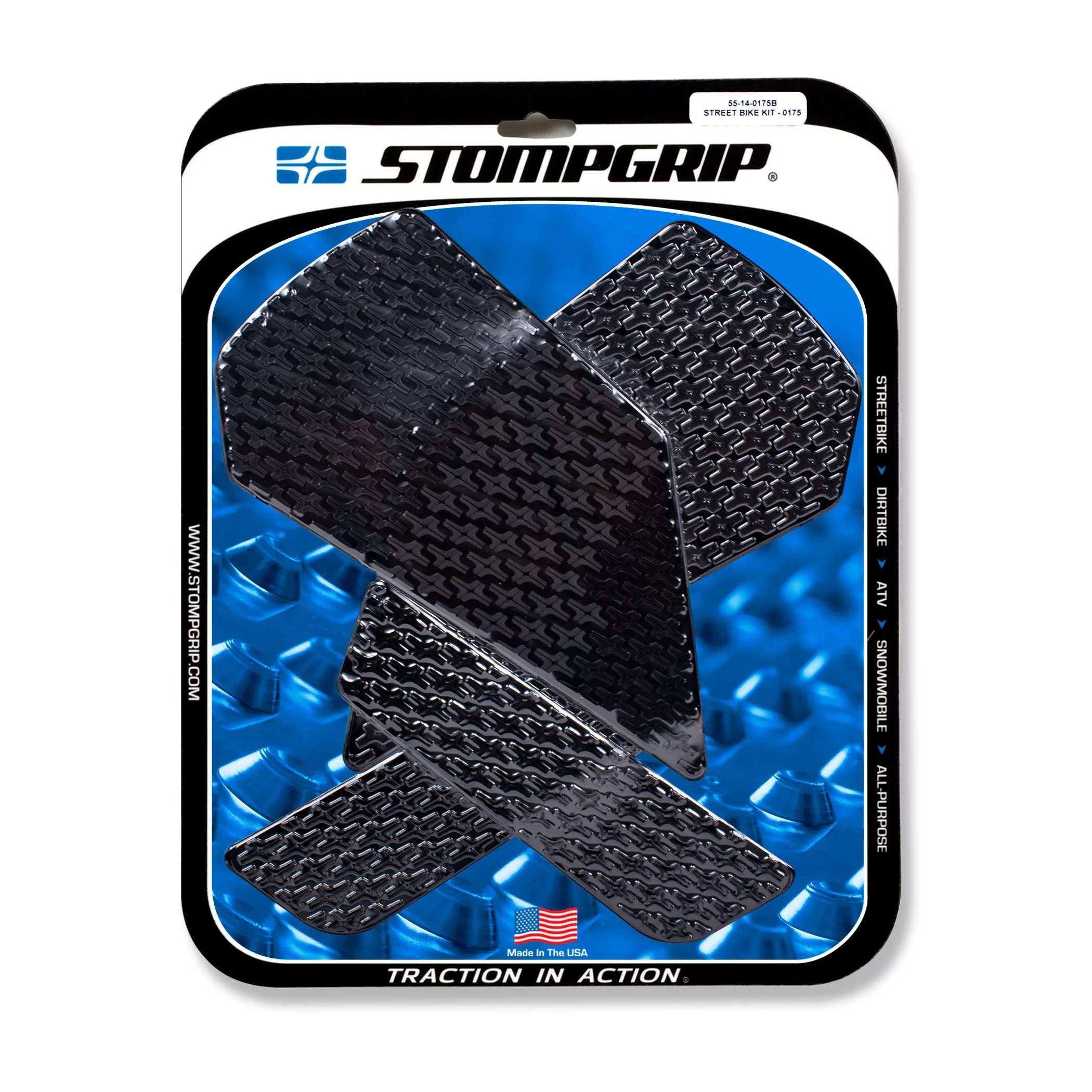 Stompgrip Traction Pad Icon für BMW F 900 XR 20-21 Schwarz