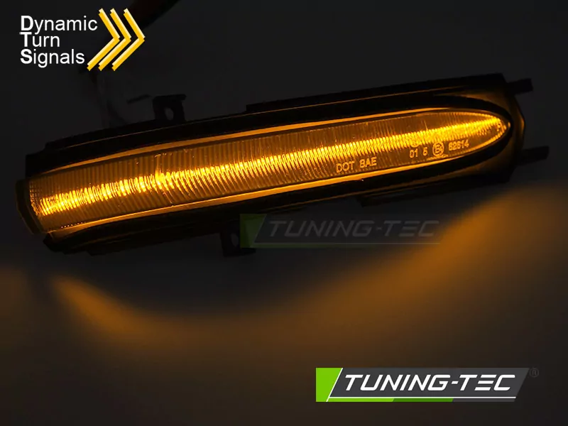 Indicator In The Mirror Smoke Led Seq Fits  Honda Civic 04-06 Accord 02-08