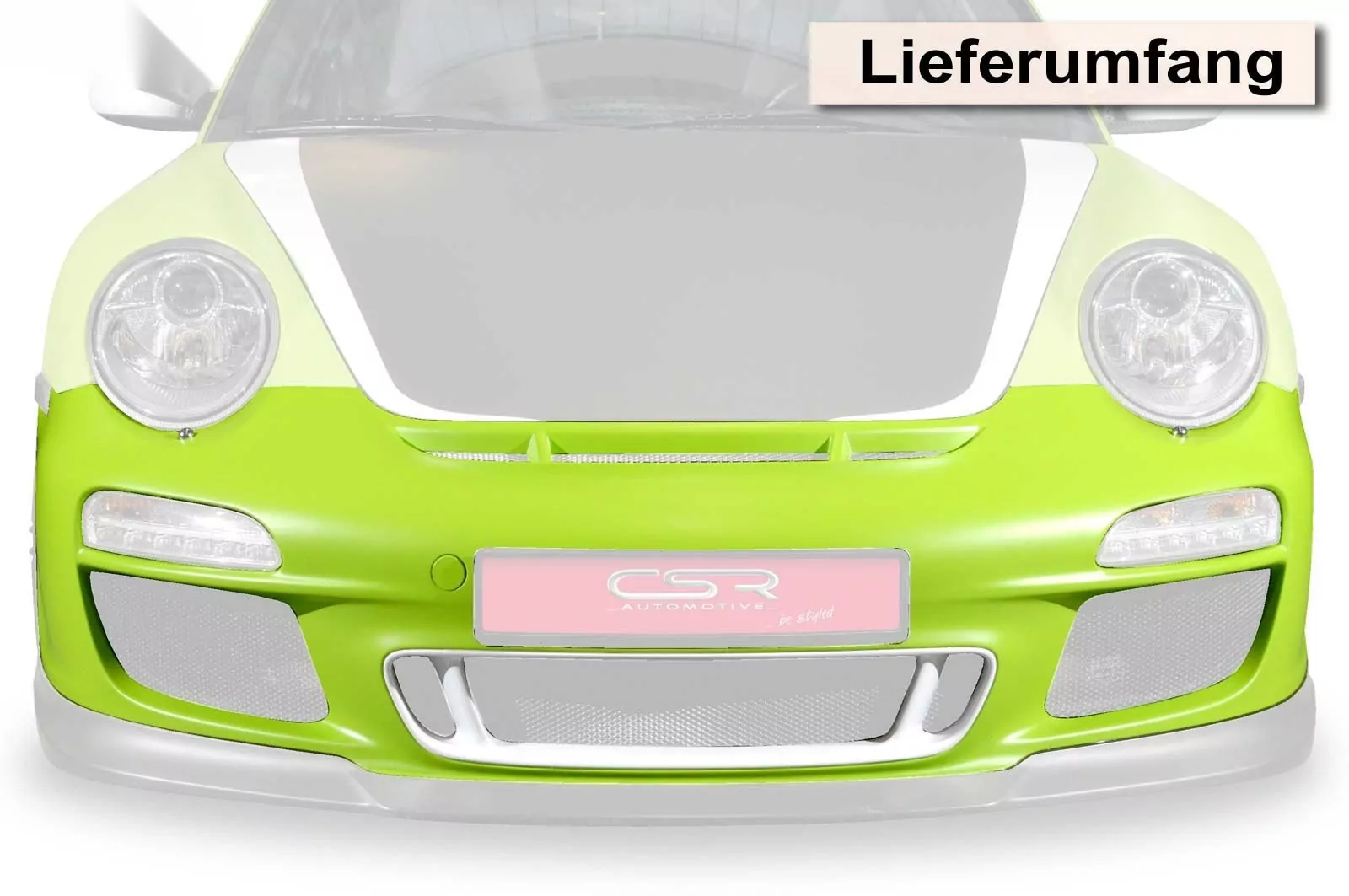 Frontstoßstange für Porsche 911/997 FSK998