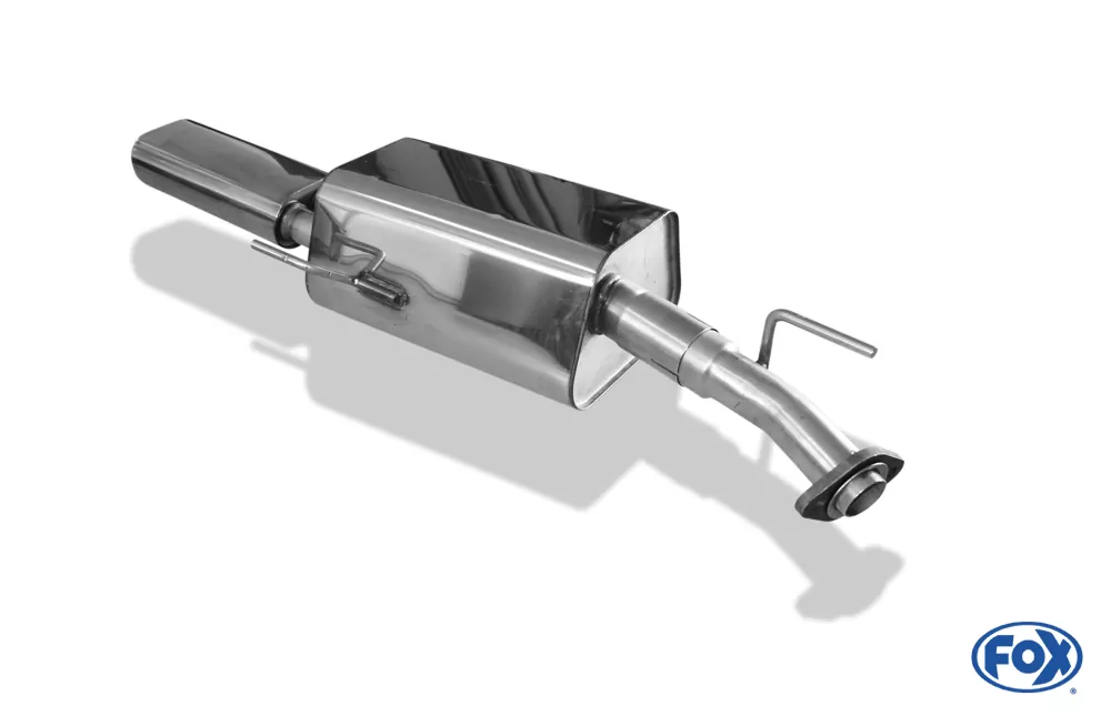 Opel Astra G Stufenheck  Endschalldämpfer Ø60mm - 135x80 Typ 53
