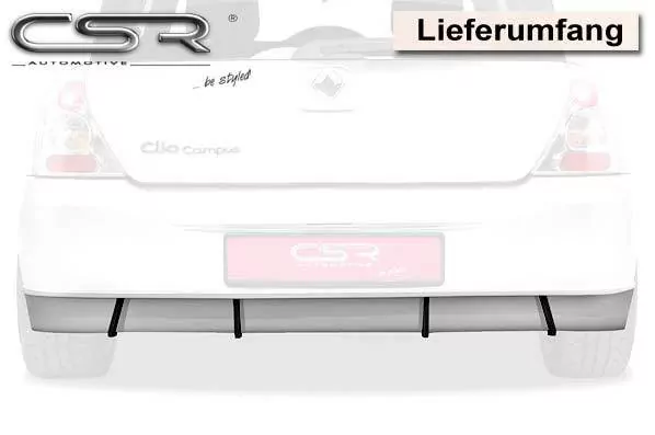 Heckansatz für Renault Clio 2/B HA129