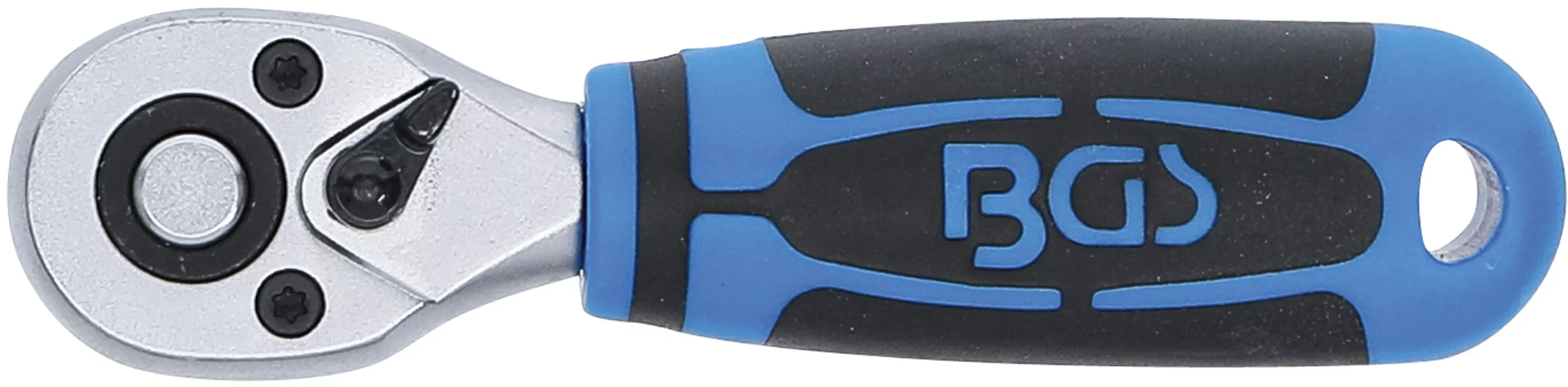 Mini-Umschaltknarre | Abtrieb Außenvierkant 6,3 mm (1/4")