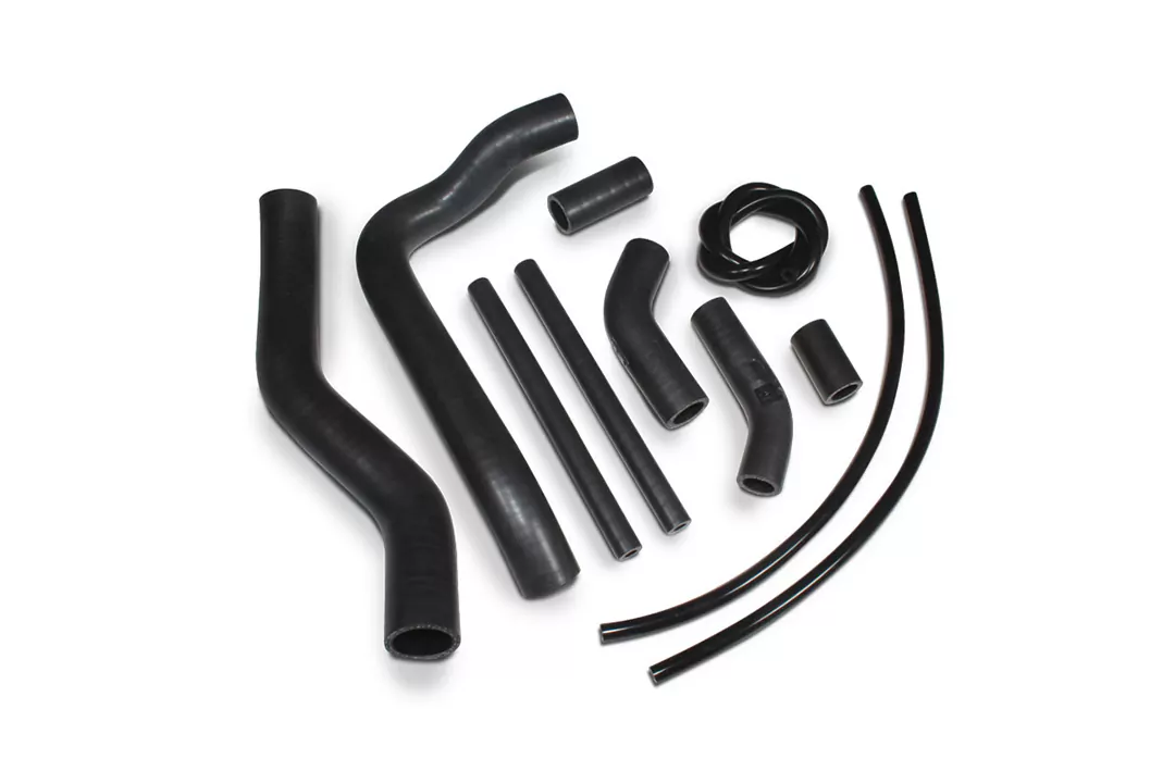 SAMCO SPORT Siliconschlauch Kit classic schwarz matt für Honda VFR750R Modelljahr 1988-1993