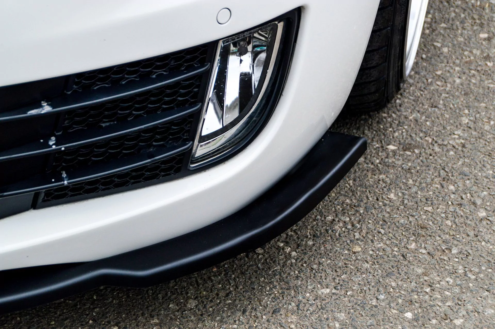 CUP Frontspoilerlippe Phase 2 für VW Golf 6 1K