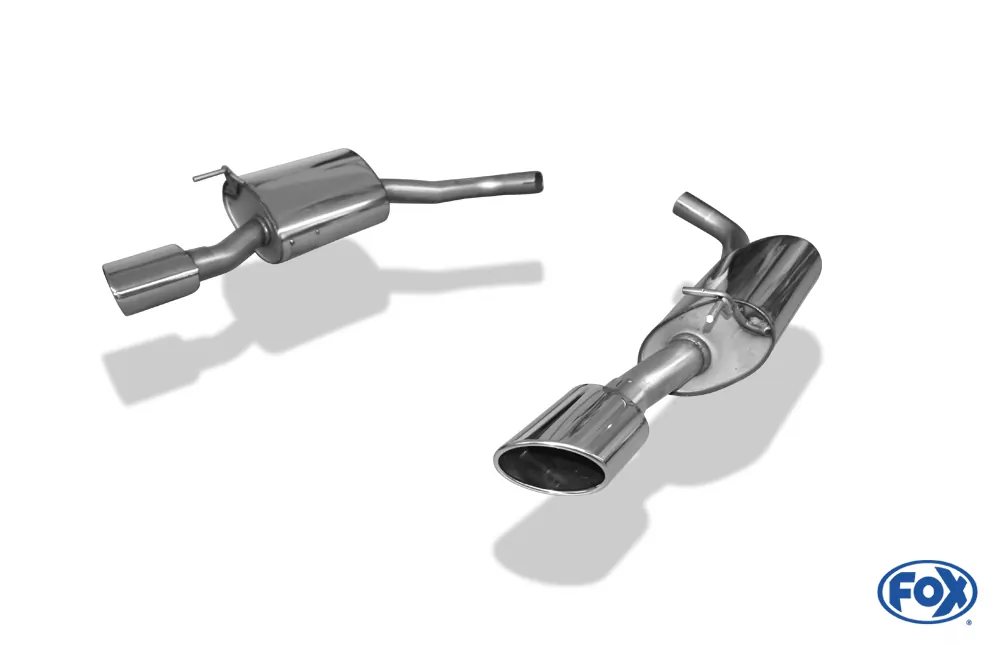Jaguar XK8 Typ QEV/ QDV  Endschalldämpfer rechts/links  - 115x85 Typ 38 rechts/links