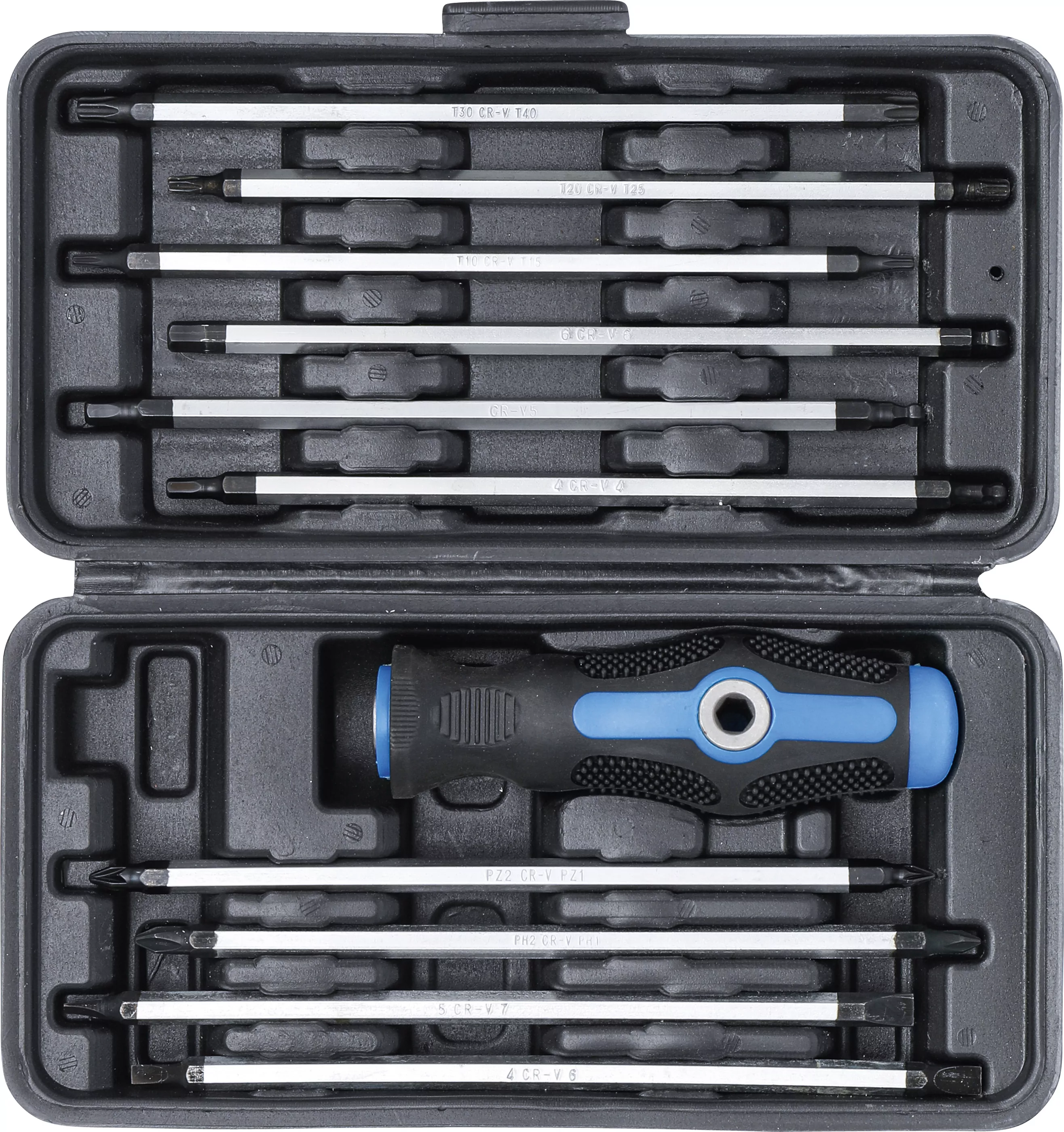 Schraubendreher-Satz mit Wechselklingen | 11-tlg.