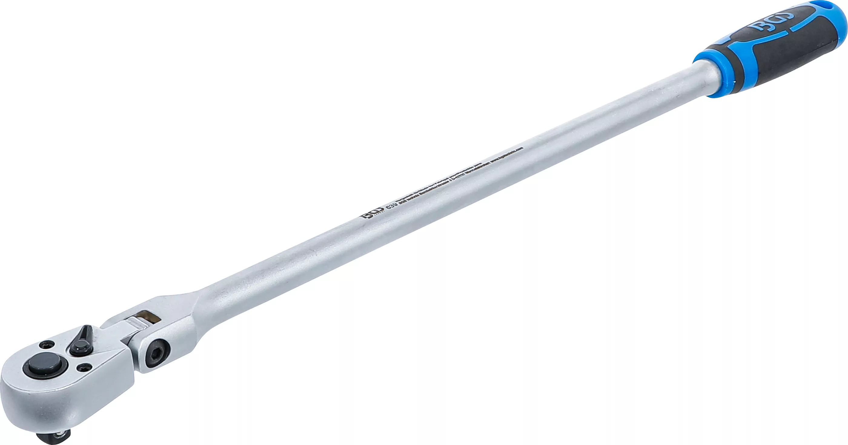 Gelenkknarre | arretierbar | extra lang | Abtrieb Außenvierkant 10 mm (3/8") | 457 mm