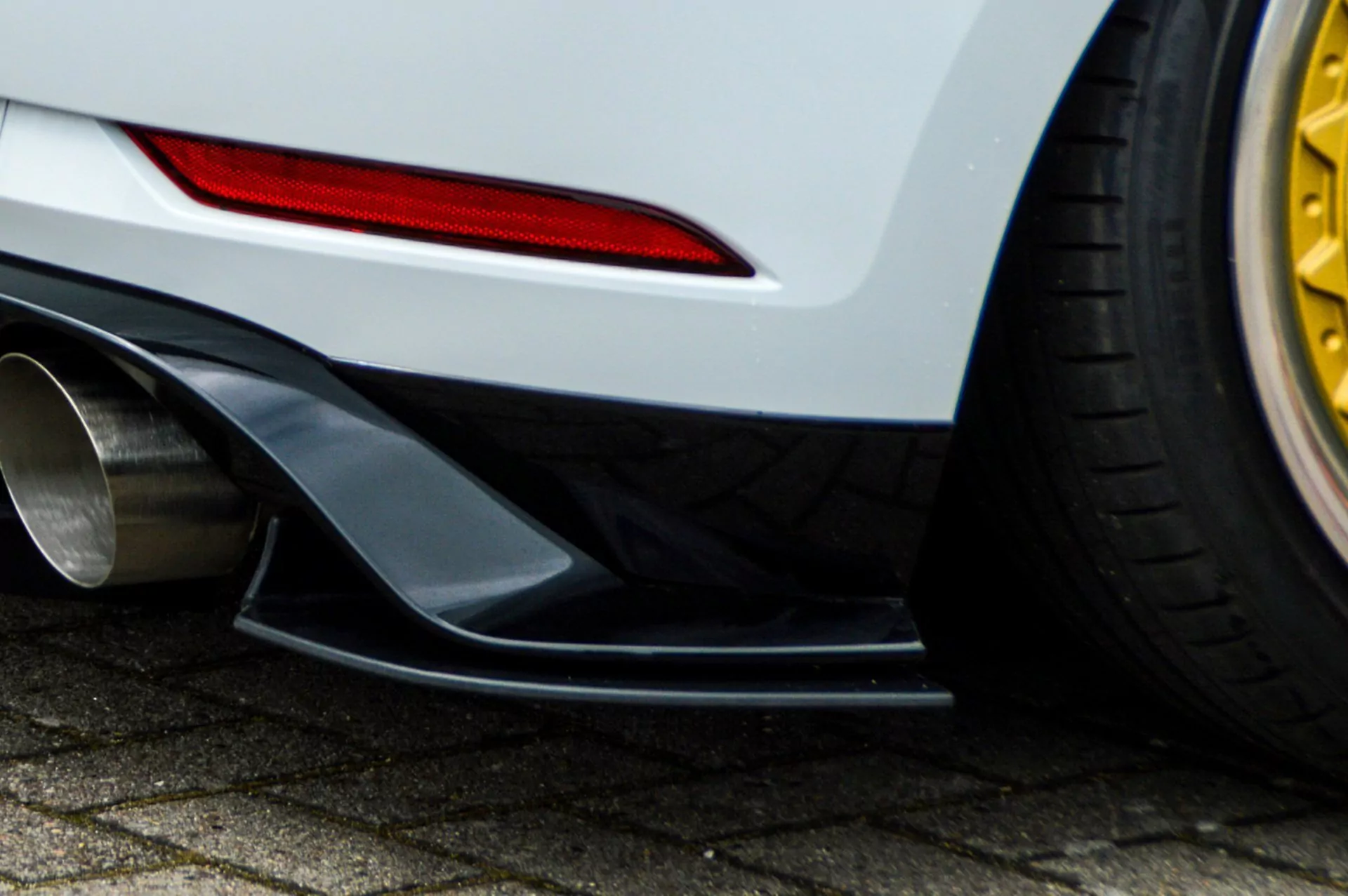 Racing Heckansatz Seitenteile für VW Golf 7 GTI TCR