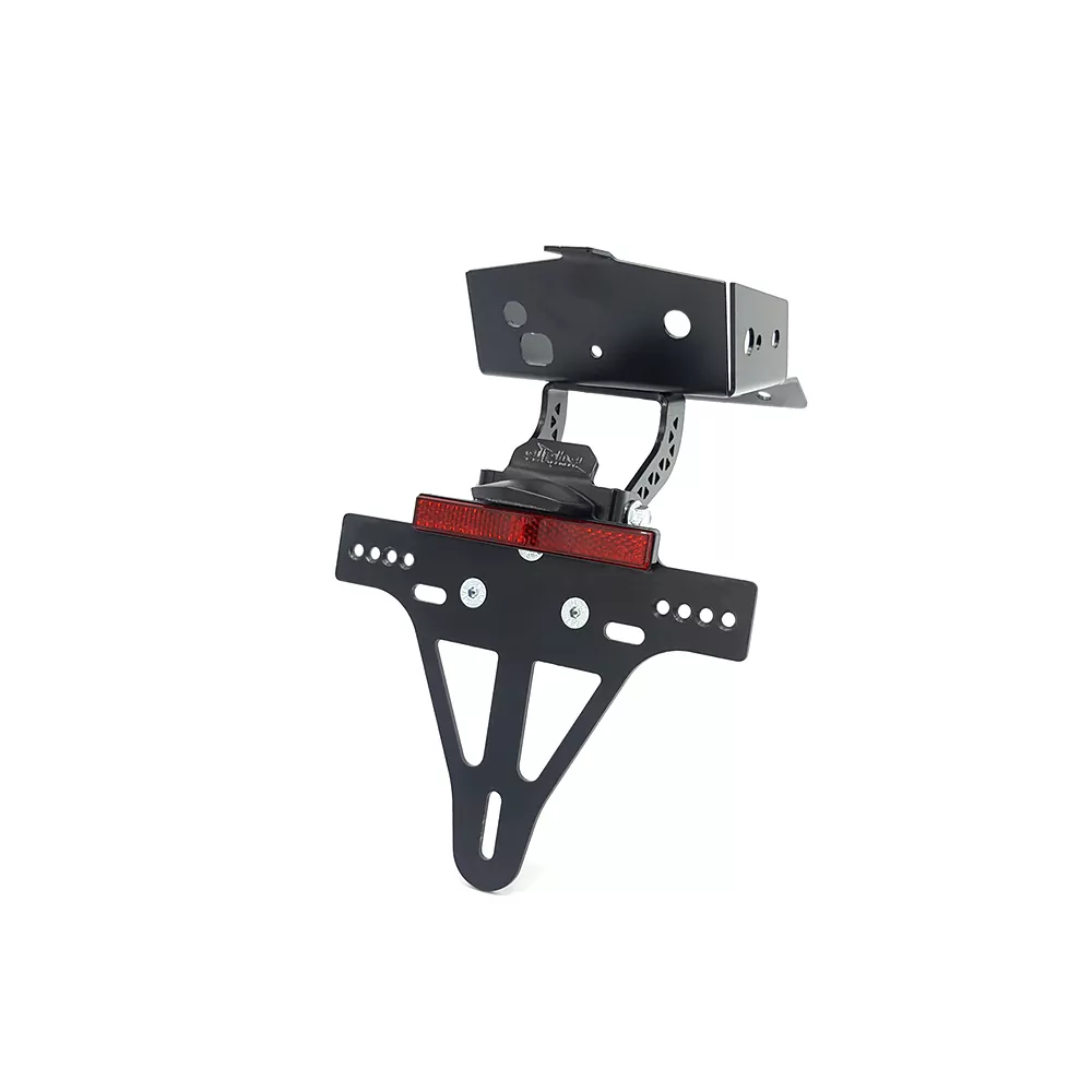 alpha Technik Kennzeichenhalter für KTM 690SMC R; Typ KTM690LC4; Modelljahr 2019-