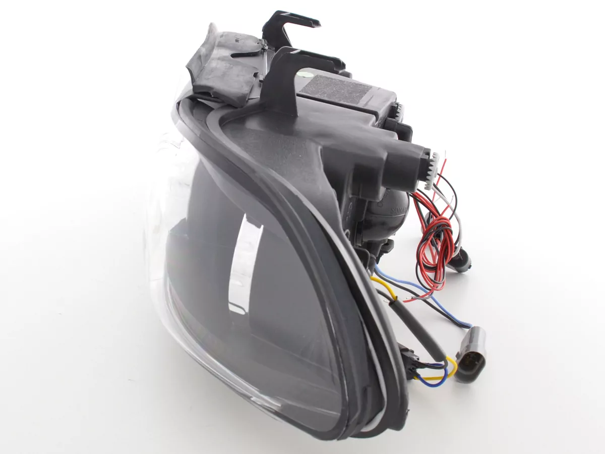 Scheinwerfer Set BMW 5er Typ E39 Bj. 95-00 schwarz