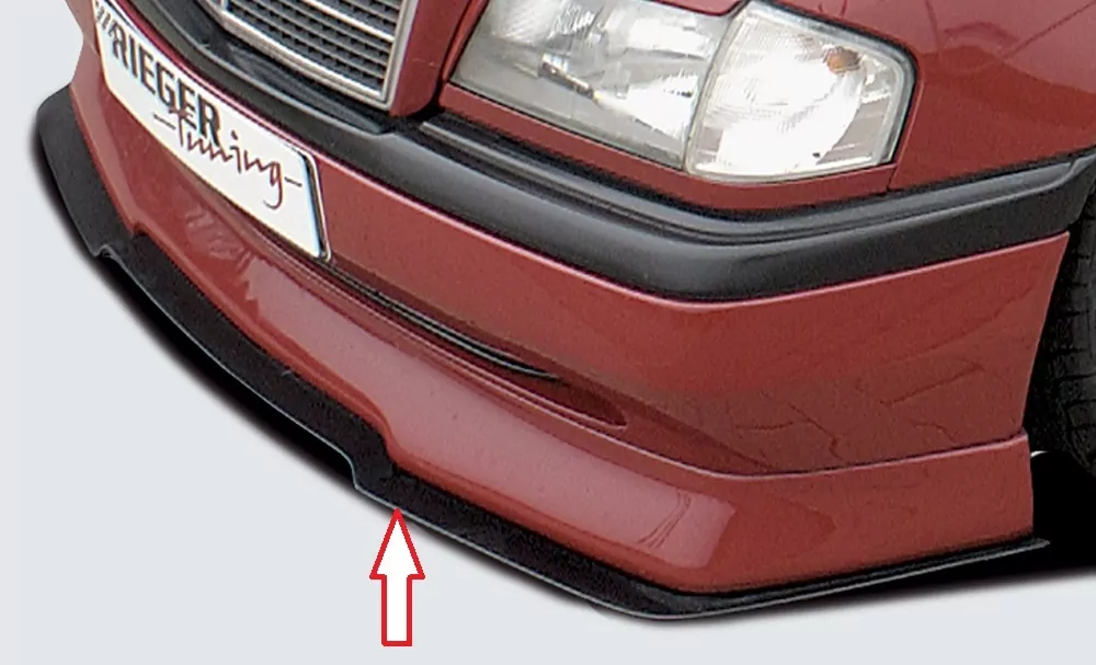 Rieger Spoilerschwert für Mercedes C-Klasse (W202) - T-Modell  für Spoilerlippe 25016 carbon optik