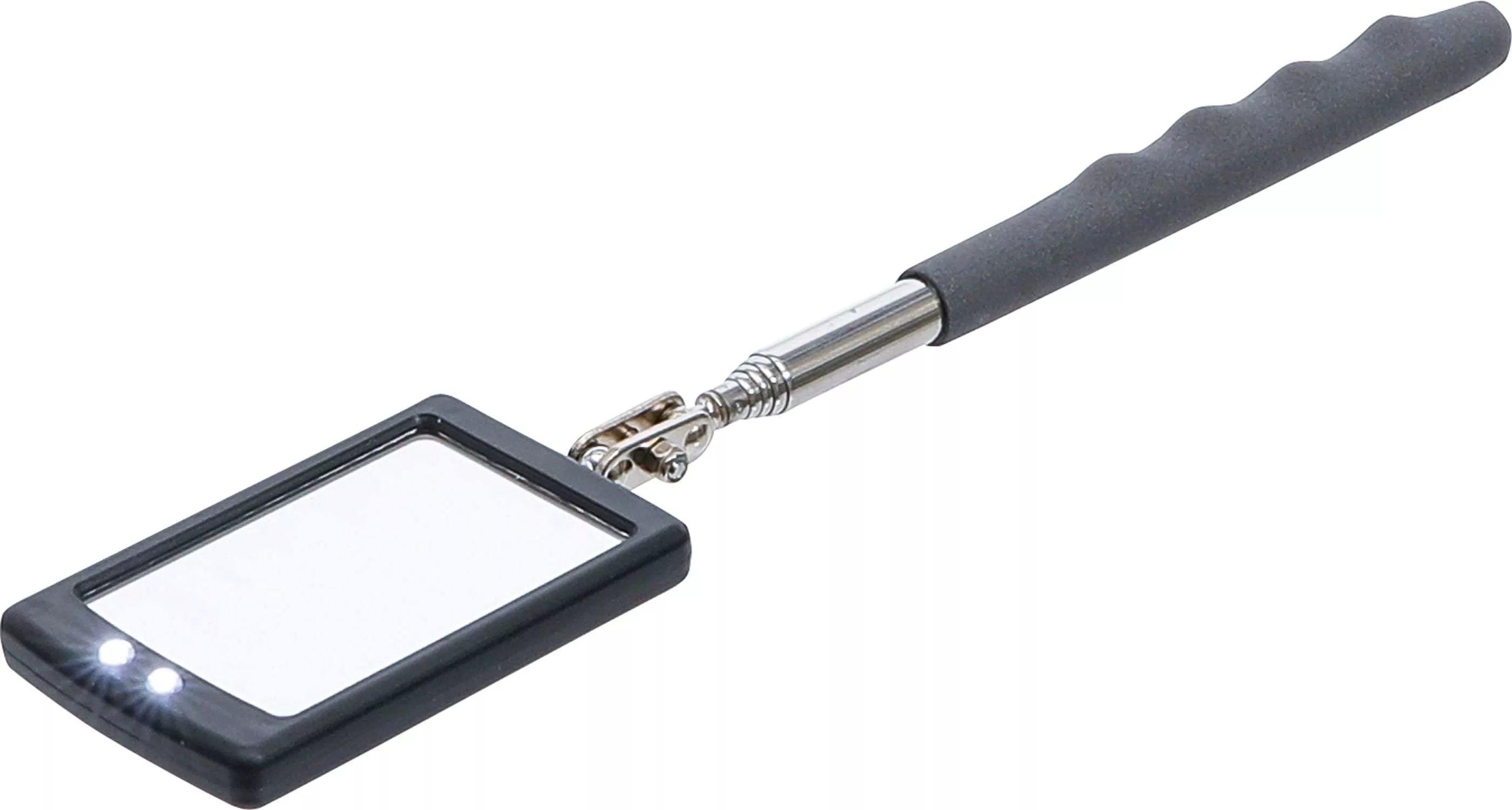 LED-Teleskop-Inspektionsspiegel | 290 - 876 mm