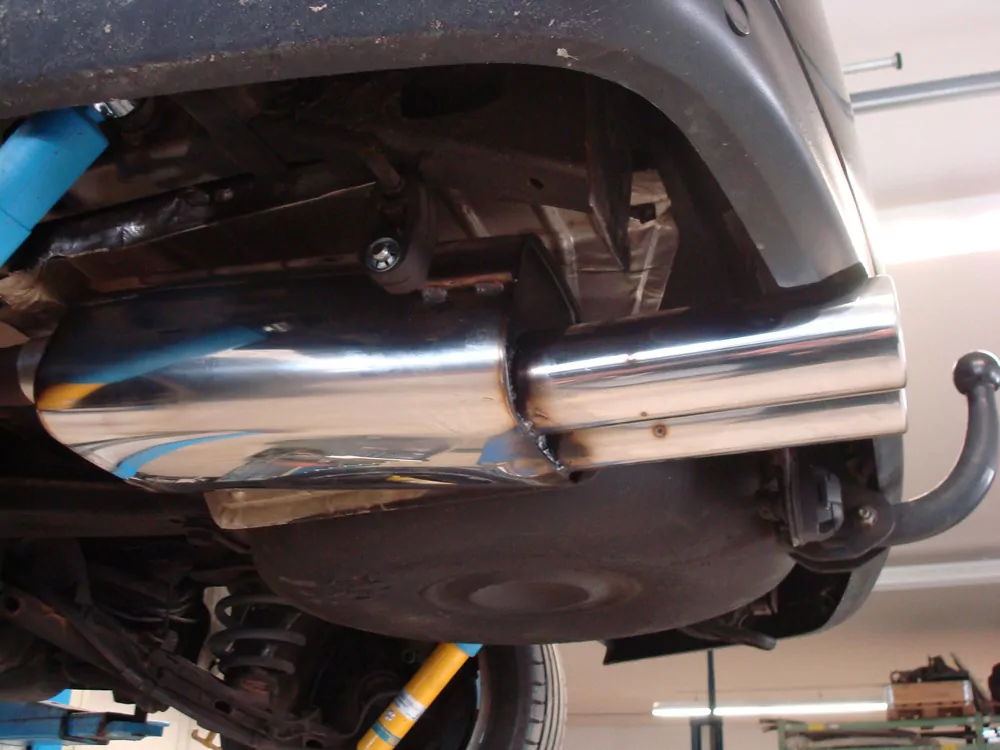 Ford Galaxy WGR/ VW Sharan 7M  Endschalldämpfer - 2x80 Typ 13