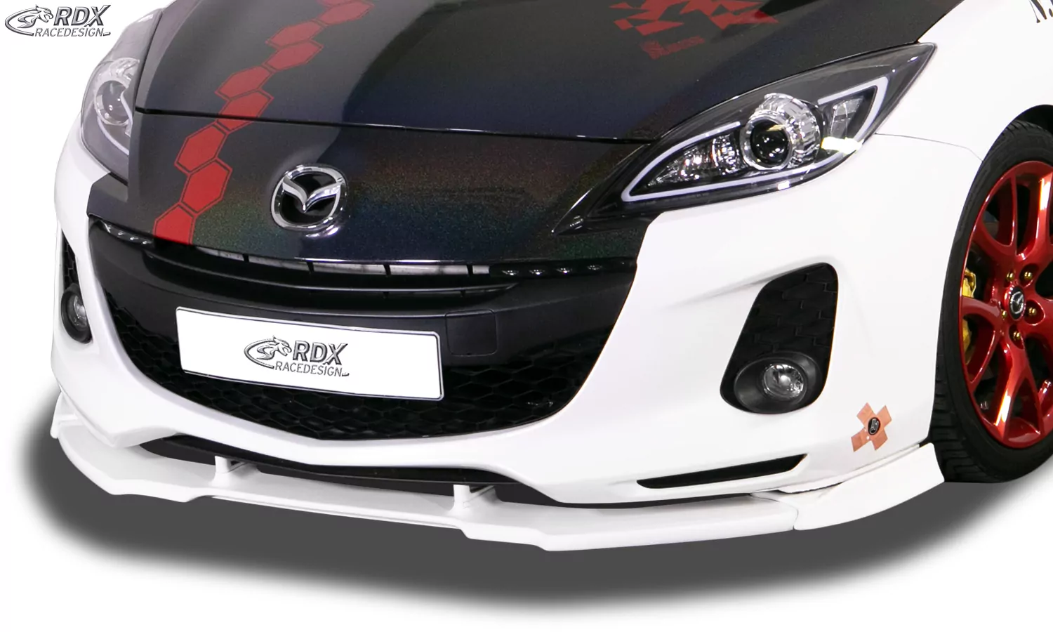 RDX Frontspoiler VARIO-X für MAZDA 3 (BL) 2011-2013 Frontlippe Front Ansatz Vorne Spoilerlippe