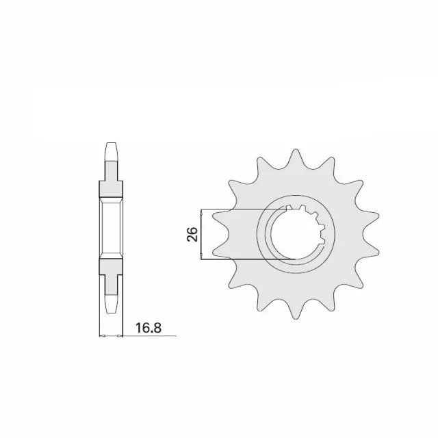 EK-Chain Kettensatz 530DEX für Honda VFR750F bis Modelljahr -1989