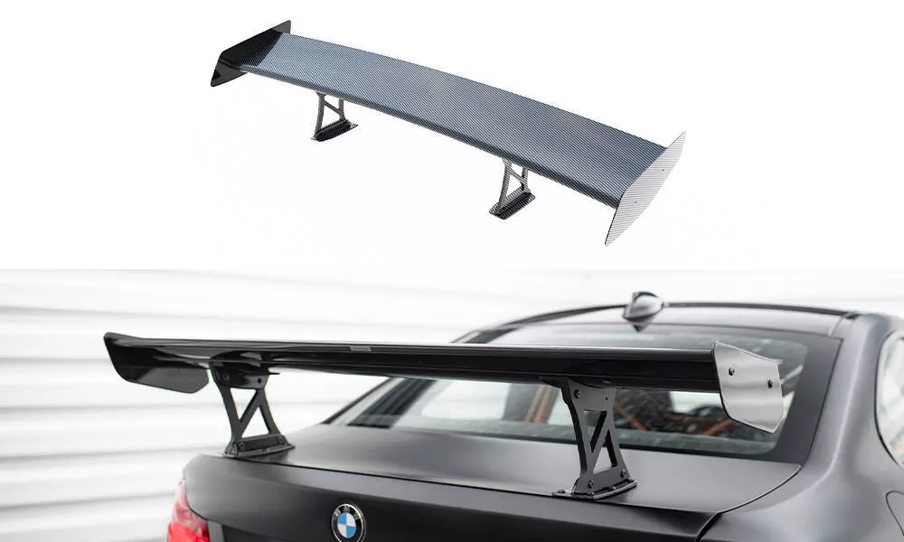 Carbon Spoiler With Internal Brackets Uprights  BMW M2 F87 / 2 / 2 M-Paket F22