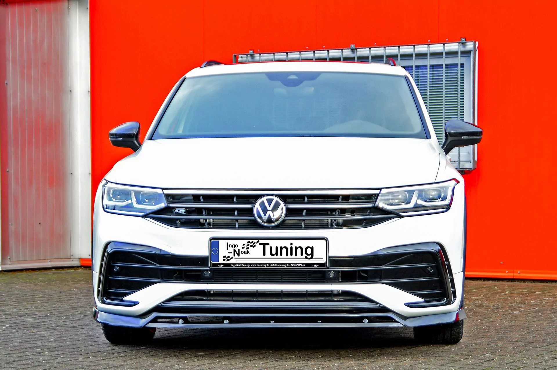 Cuplippe Spoilerschwert V2 aus ABS für VW Tiguan 2 AD1