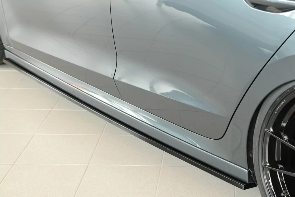 Rieger Seitenschweller links ansatz glanz schwarz für Skoda Octavia RS (NX) Lim. 08.24- (ab Facelift/PV)