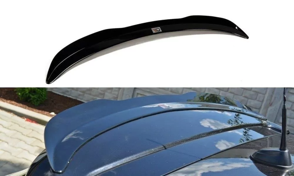 Spoiler CAP Passend Für Passend Für OPEL ASTRA H (FOR OPC / VXR) Schwarz Hochglanz Schwarz Hochglanz