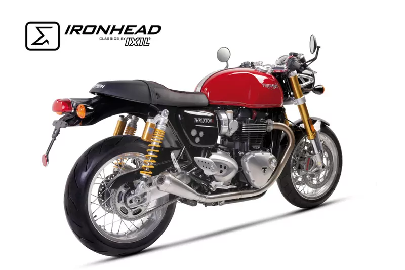 IRONHEAD Endschalldämpfer TRIUMPH Thruxton 1200, 16- E-geprüft