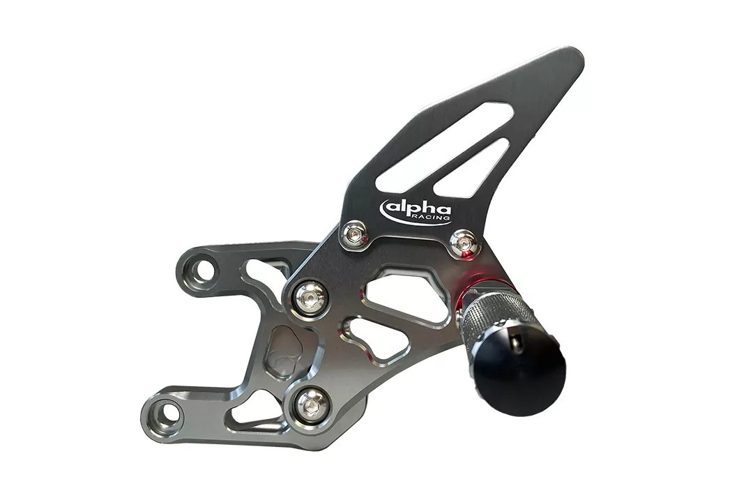 TRACK Fußrastenanlage titanfarben Honda CBR1000RR SC59 SC77 2008-17