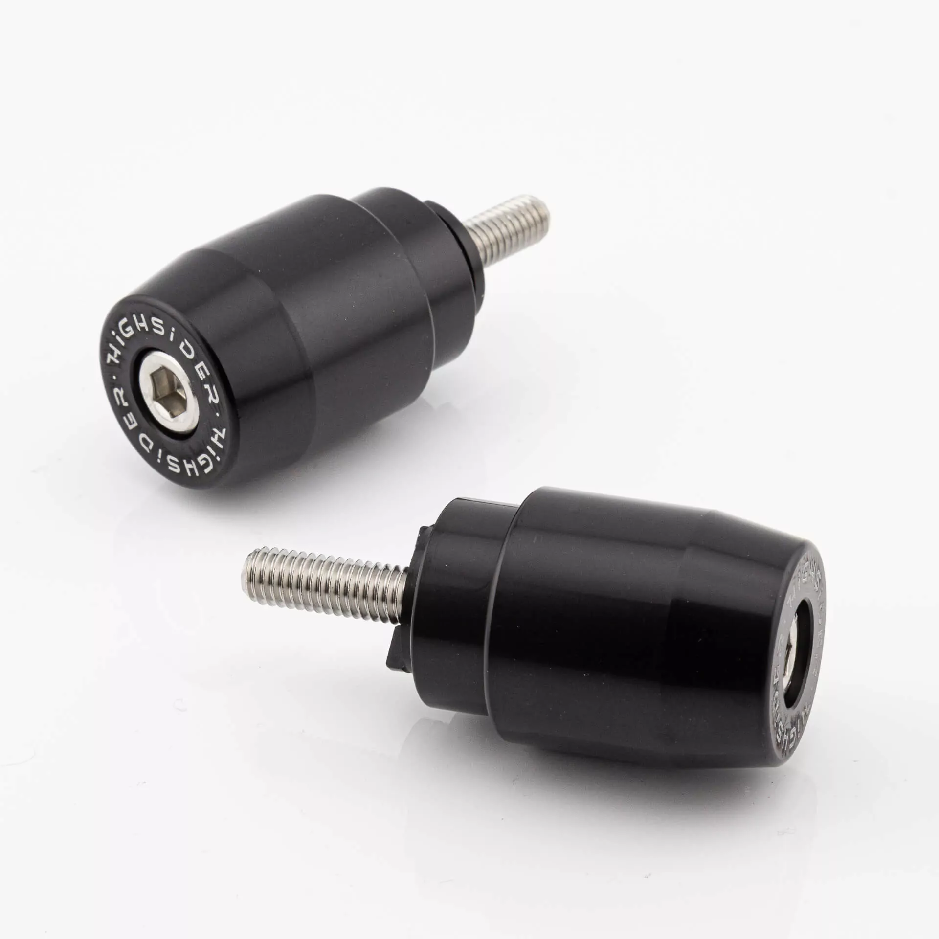 HIGHSIDER pro Lenkergewichte Schwarz M6 Honda (Paar)