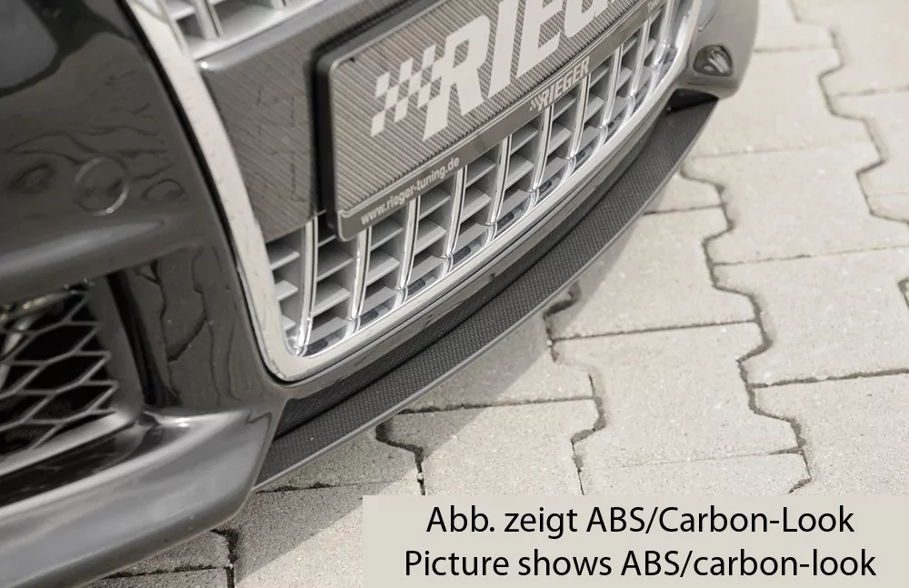 Rieger Spoilerschwert für Audi A4 (8H) | Cabrio 04.02-12.05 (bis Facelift) für Spoilerstoßstange 55260/61/62/63