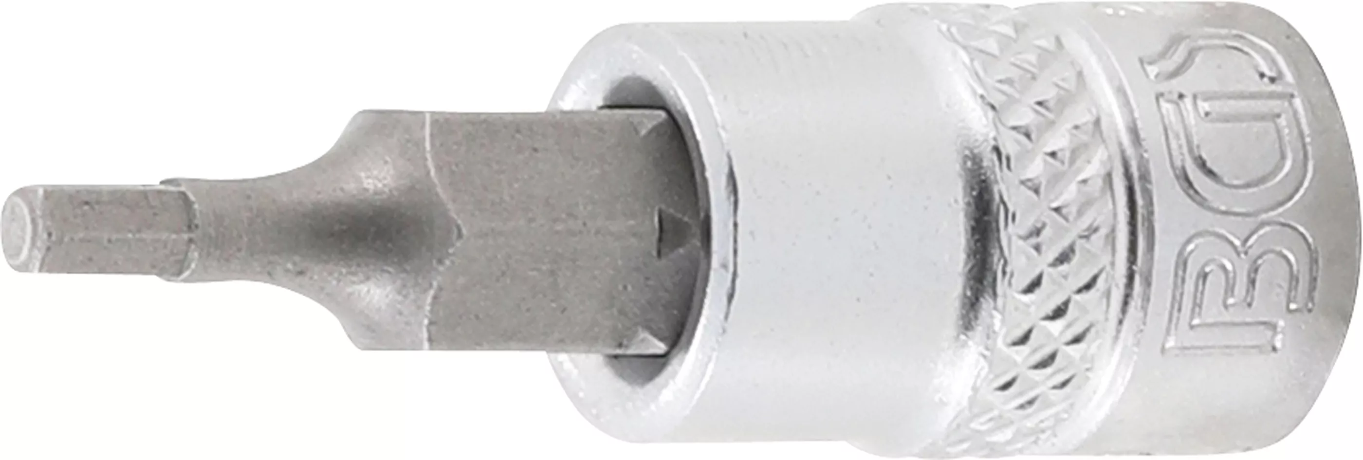 Bit-Einsatz | Antrieb Innenvierkant 6,3 mm (1/4") | Innensechskant 3/32"