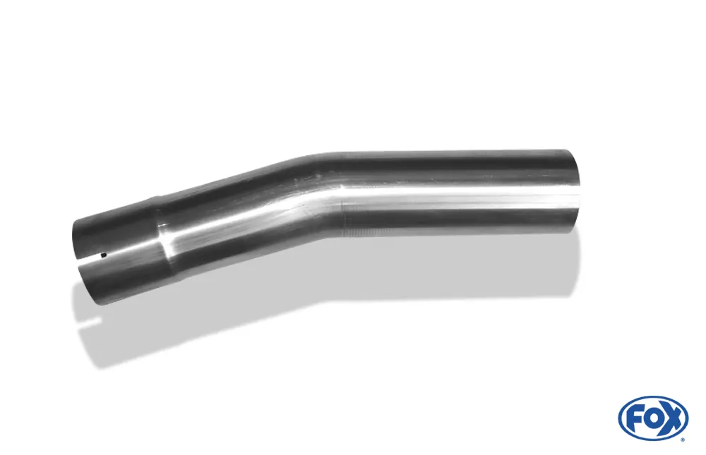 Uni-Rohrbogen 15° geweitet - d1Ø 80mm  Schenkellänge L1: ca. 210mm - Radius: 120mm